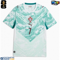 Moški Nogometni dresi Portugalska Cristiano Ronaldo #7 Gostujoči SP 2026 Kratek Rokav